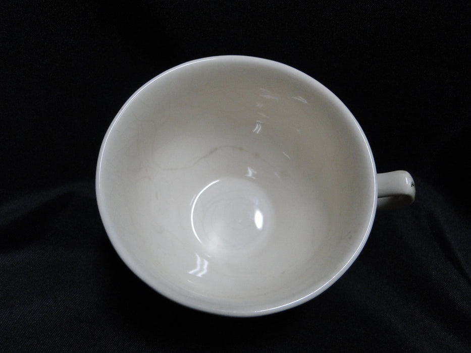 Johnson Brothers Sheraton, Floral Center: Cup & Saucer, No Design In, Crazing