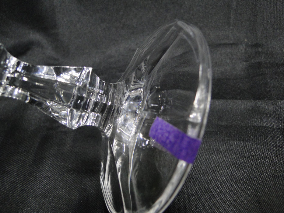 Failte Crystal Ireland Cut Flower Design: Water or Wine Goblet (s), 6 3/4" As Is
