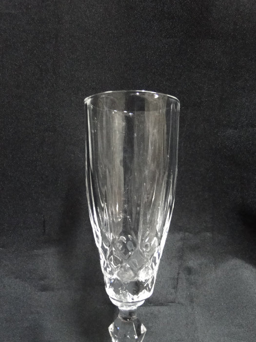 Kristal Zajecar Nobility, Vertical & "X" Cuts: Champagne Flute (s), 8 1/4" Tall
