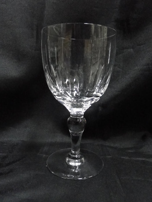 Stuart Hampshire, Vertical Cuts: Water or Wine Goblet (s), 6 1/4" Tall