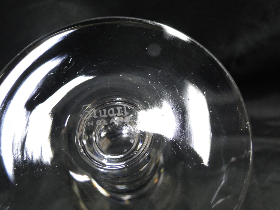 Stuart Hampshire, Vertical Cuts: Water or Wine Goblet (s), 6 1/4" Tall