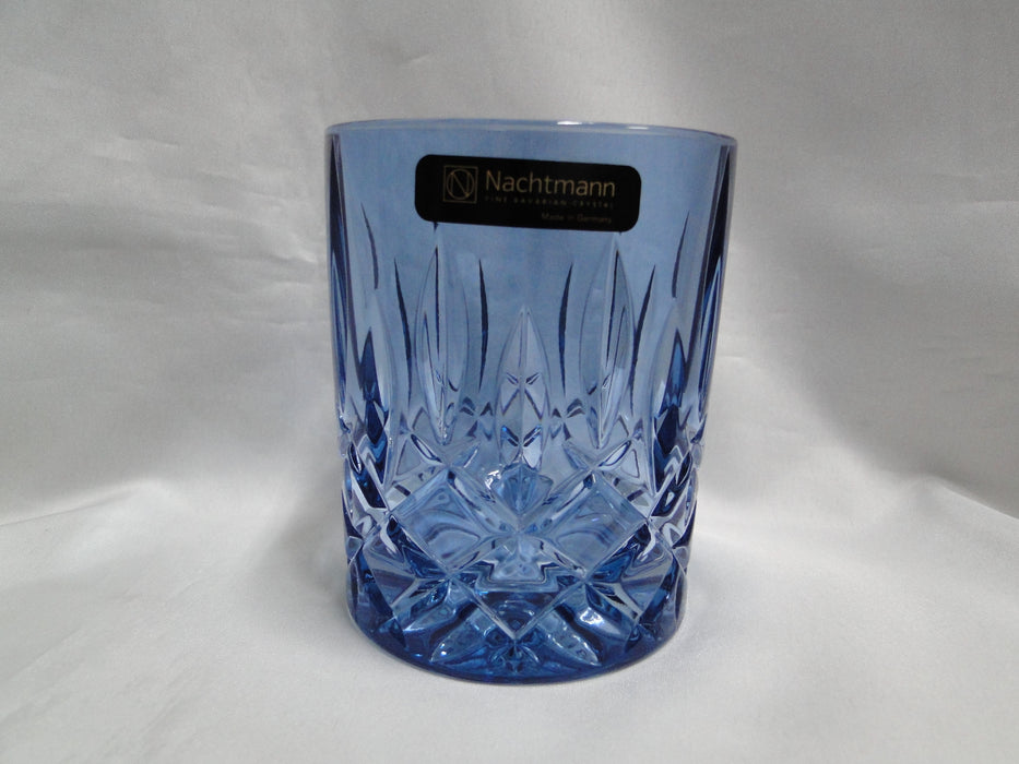 Nachtmann Noblesse: NEW Pair of Blue Tumblers / Double Old Fashioneds, 4", Box