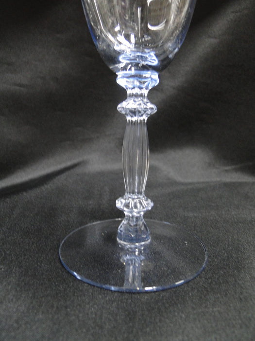 Cambridge 3130 Moonlight Blue, Optic: Water or Wine Goblet, 7 1/4", As Is
