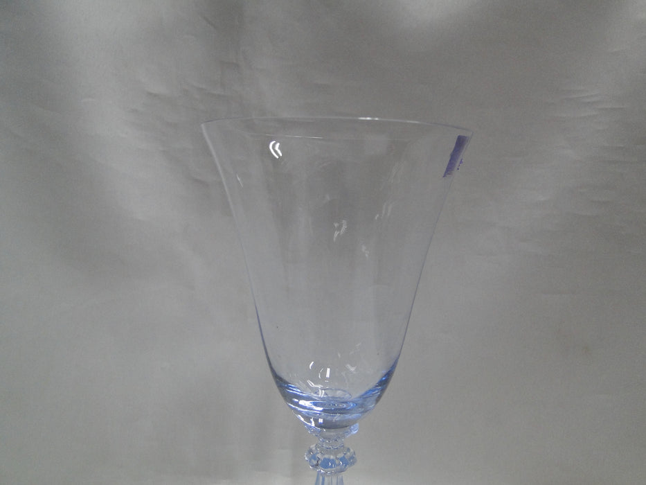 Cambridge 3130 Moonlight Blue, Optic: Water or Wine Goblet, 7 1/4", As Is