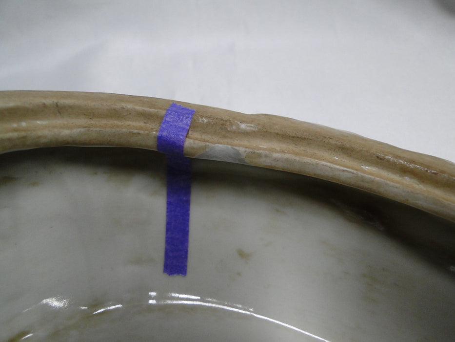 Fitz & Floyd Duck Oval Covered Baker, 8 3/8" Long, As Is