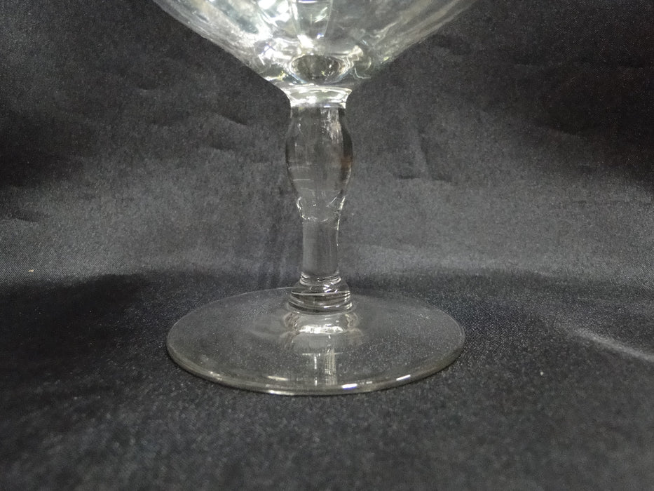 Iridescent Optic: Champagne / Sherbet (s), 4 1/2" Tall, As Is  --  MG#076