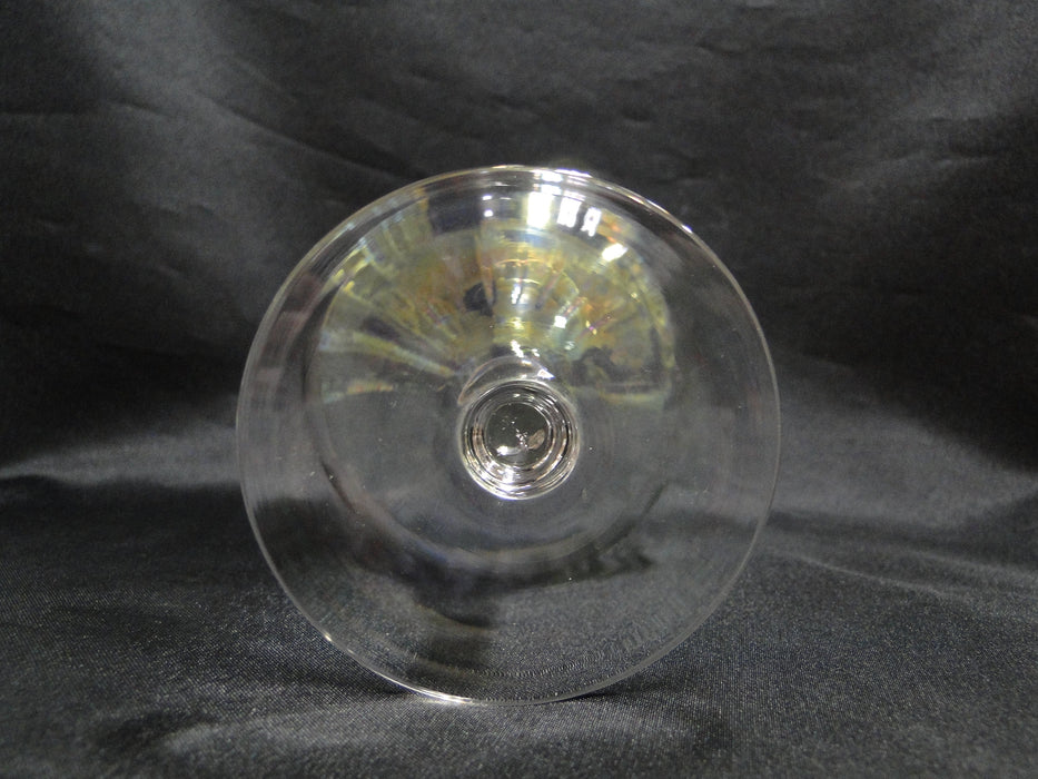 Iridescent Optic: Champagne / Sherbet (s), 4 1/2" Tall, As Is  --  MG#076