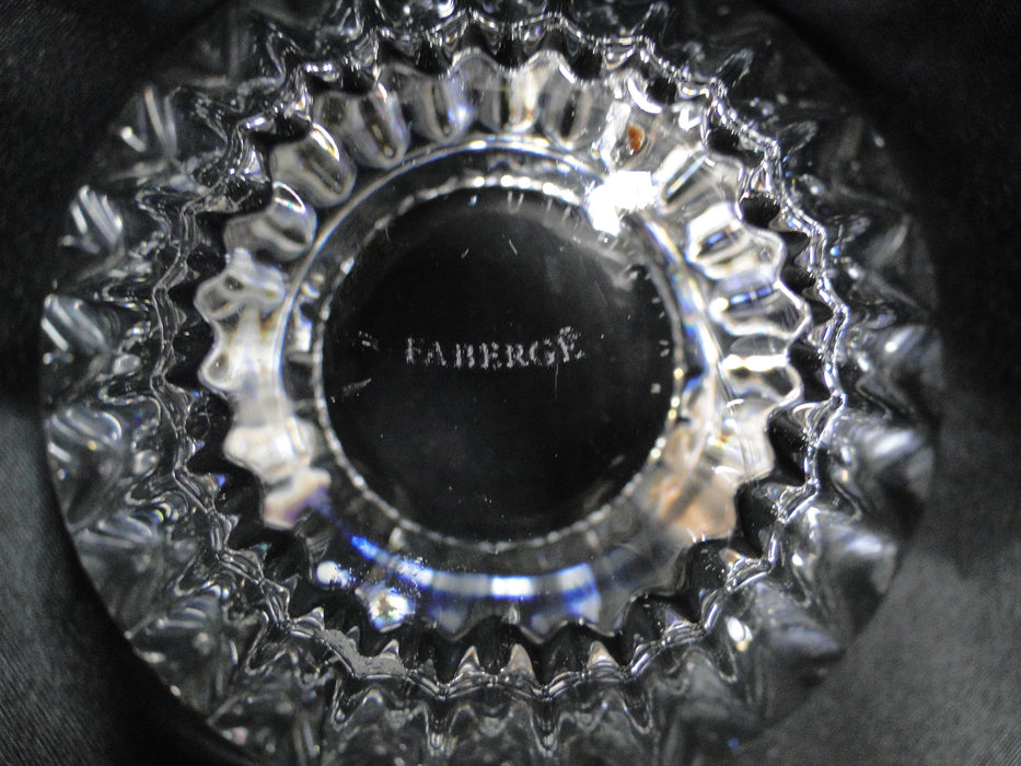 Faberge Imperial Soleil, Clear: Pair Oblong Votives, 4" x 1 3/4" Tall, Box