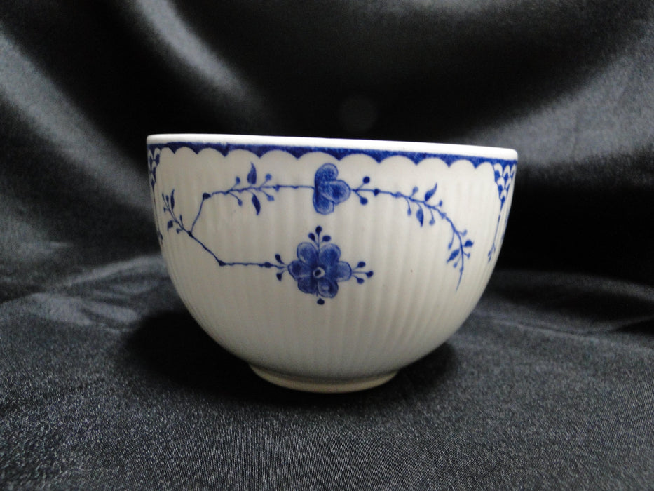 Furnivals Denmark Blue: 2 1/2" Cup (s) Only, Full Rib, No Saucer, Crazing