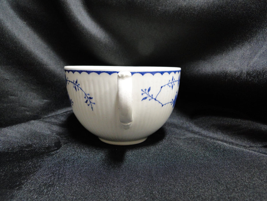 Furnivals Denmark Blue: 2 1/2" Cup (s) Only, Full Rib, No Saucer, Crazing