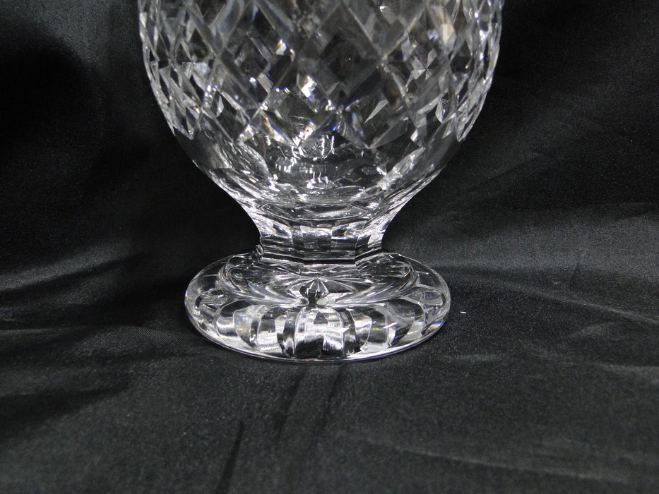 Waterford Crystal Powerscourt: Decanter & Chipped Stopper, 15" Tall, As Is