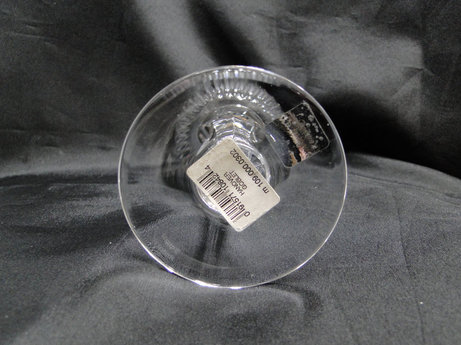Marquis by Waterford Hanover Gold: Water or Wine Goblet, 8 3/8" Tall