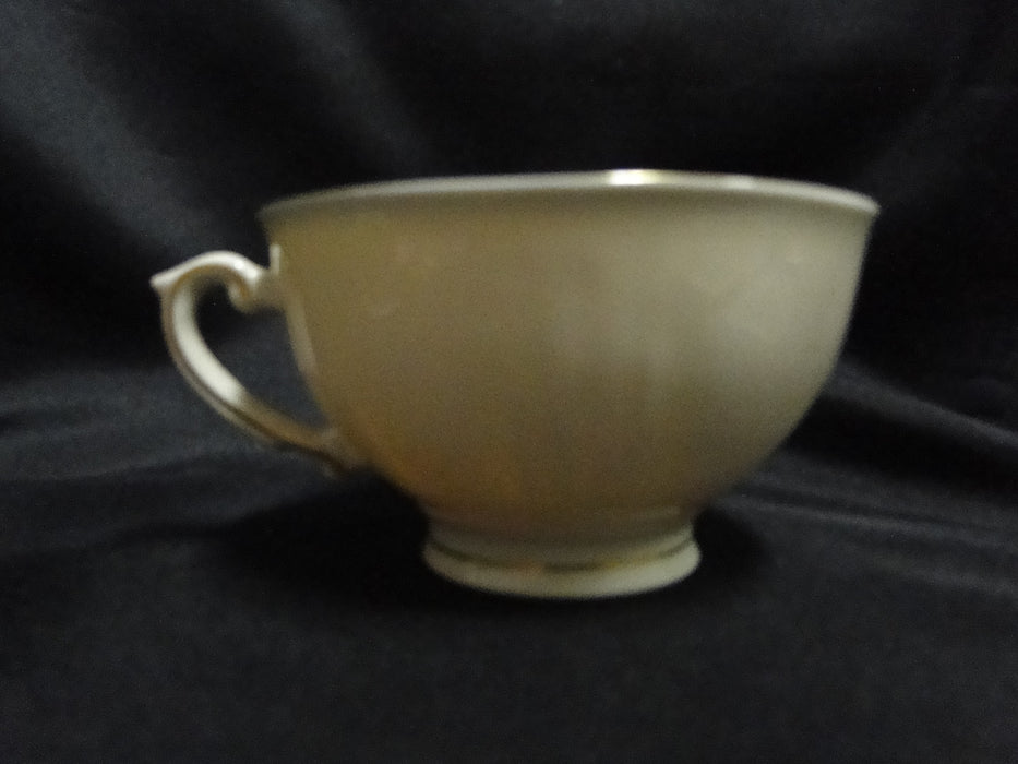Syracuse Brantley, Wide Gold Trim: Cup & Saucer Set, 2 1/4" Tall