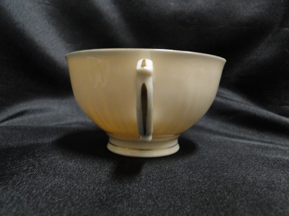 Syracuse Brantley, Wide Gold Trim: Cup & Saucer Set, 2 1/4" Tall