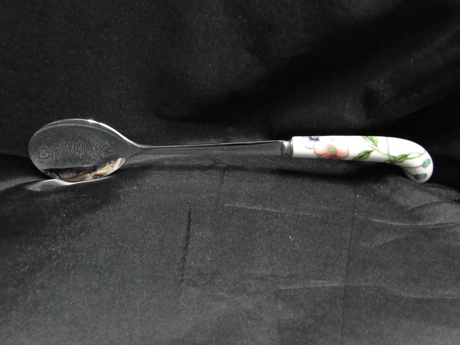 Villeroy & Boch Amapola, Blue & Orange Flowers: Serving Spoon & Fork, Box