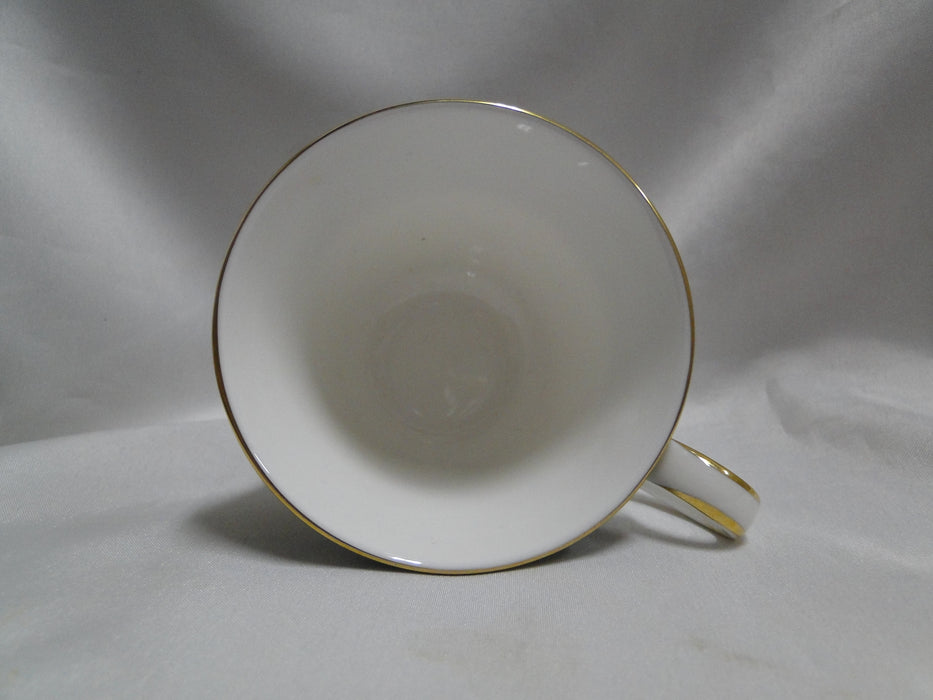 Royal Doulton Carlyle: Blue Flowers, Teal Band, Gold: Cup & Saucer Set (s), 3"
