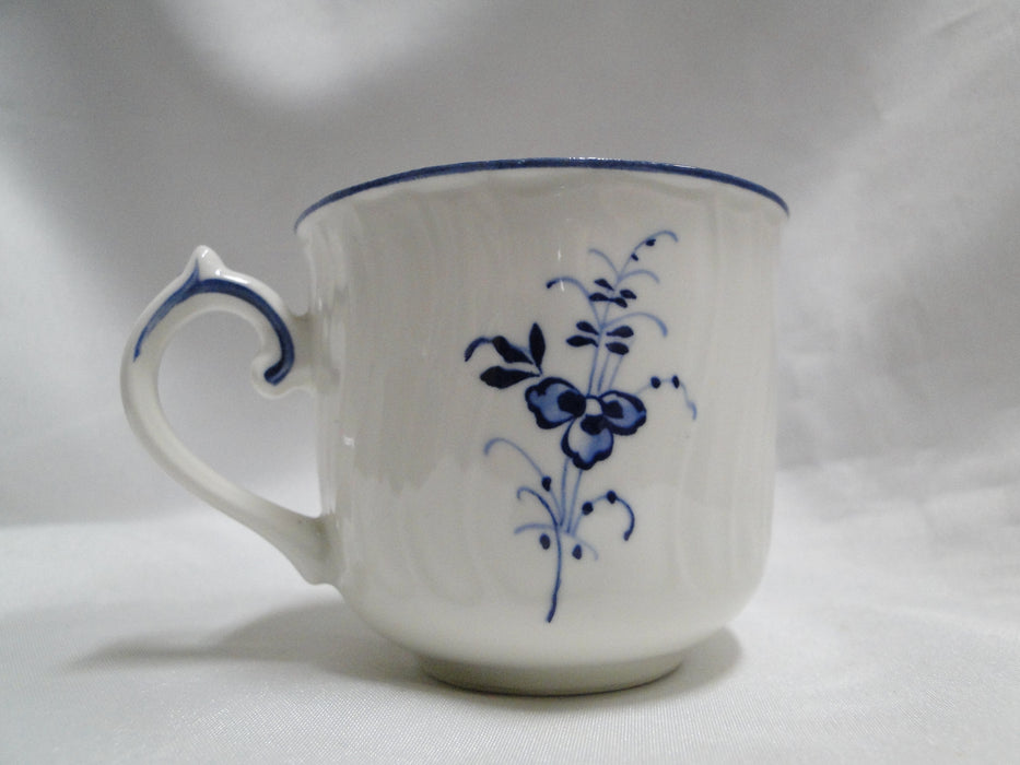 Villeroy & Boch Vieux Luxembourg, Blue Florals: Demi Cup & Saucer Set (s)