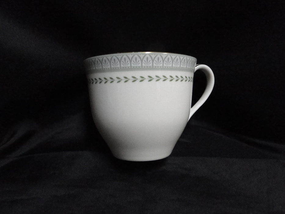 Royal Doulton Berkshire: Green Border & Laurel: Cup & Saucer Set (s), 2 3/4"