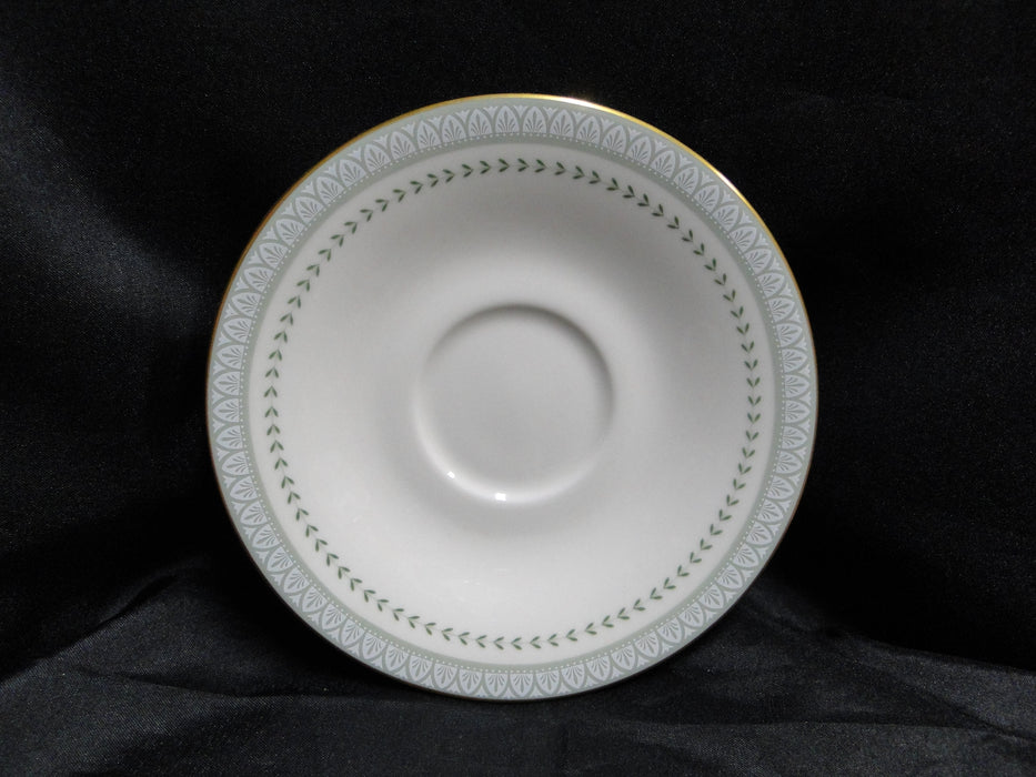 Royal Doulton Berkshire: Green Border & Laurel: Cup & Saucer Set (s), 2 3/4"