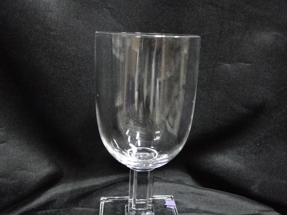 Heisey New Era, Square Base: Water or Wine Goblet (s), 6 1/4" Tall, As Is
