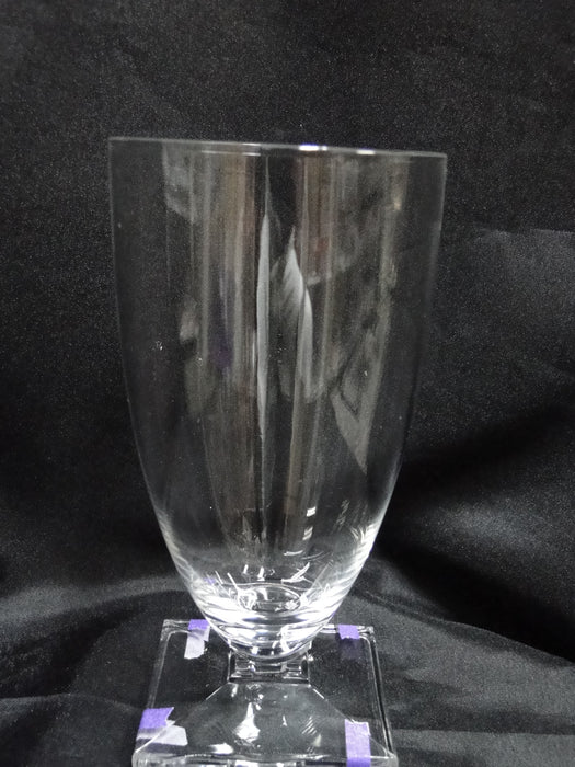 Heisey New Era, Square Base: Iced Tea (s), 6 1/8" Tall, As Is