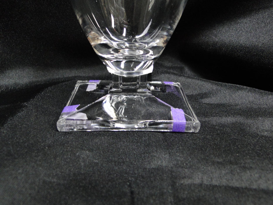Heisey New Era, Square Base: Iced Tea (s), 6 1/8" Tall, As Is
