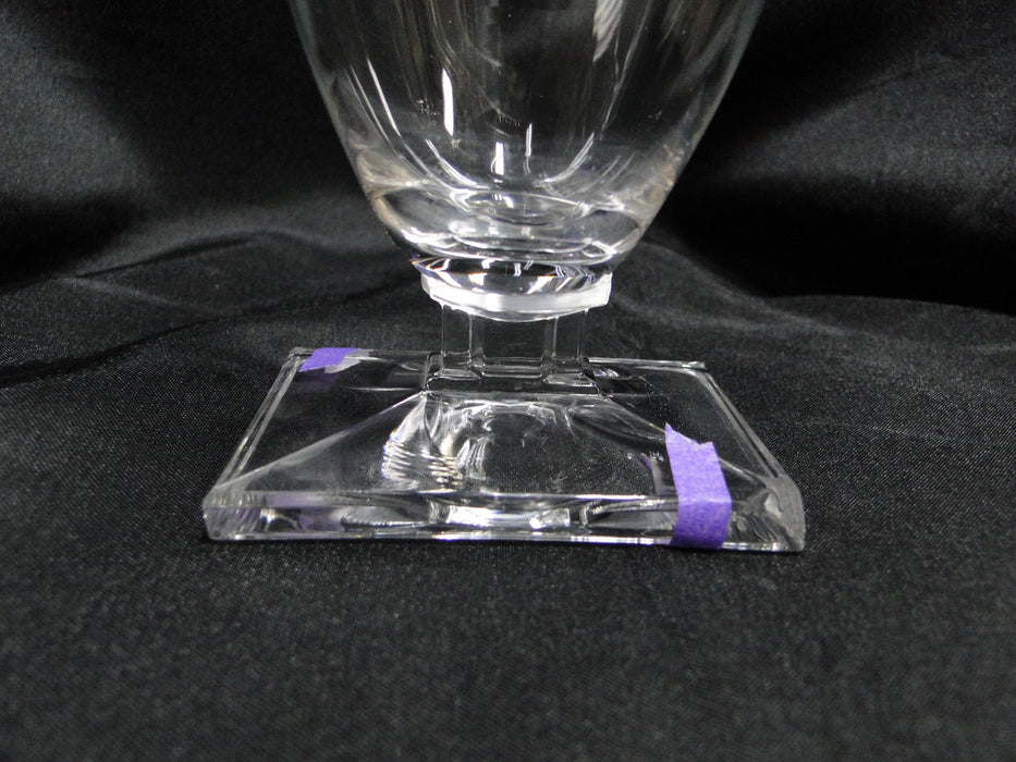 Heisey New Era, Square Base: Iced Tea (s), 6 1/8" Tall, As Is