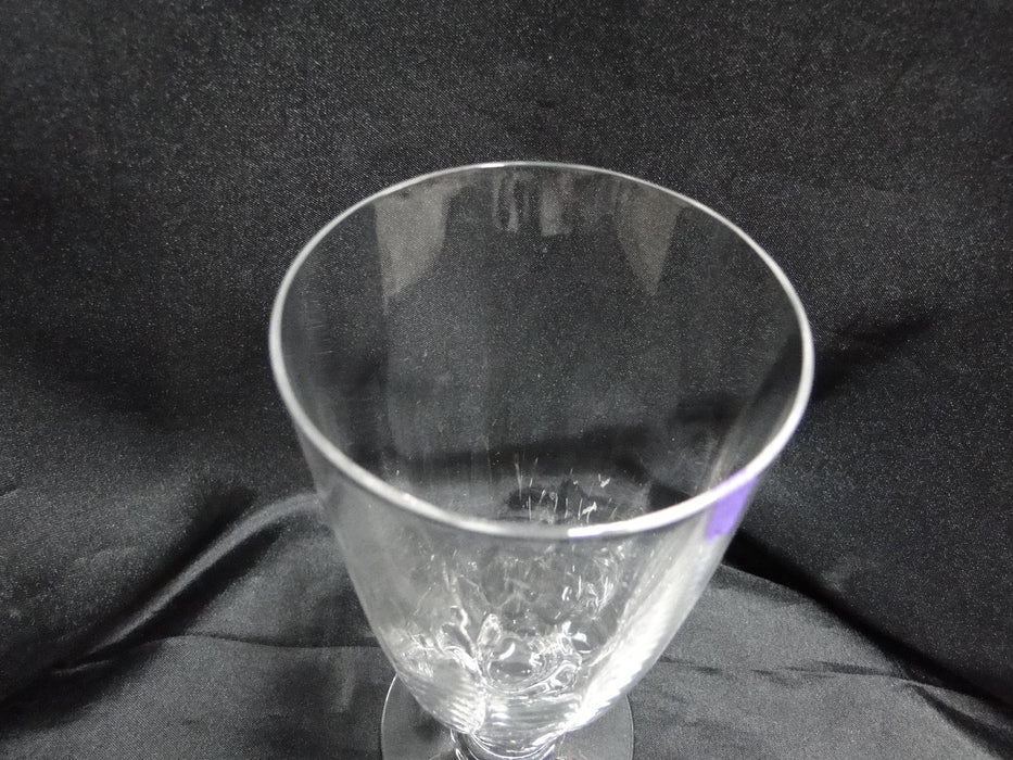 Heisey Crystolite, Pressed: Iced Tea (s), 6 3/8" Tall, As Is