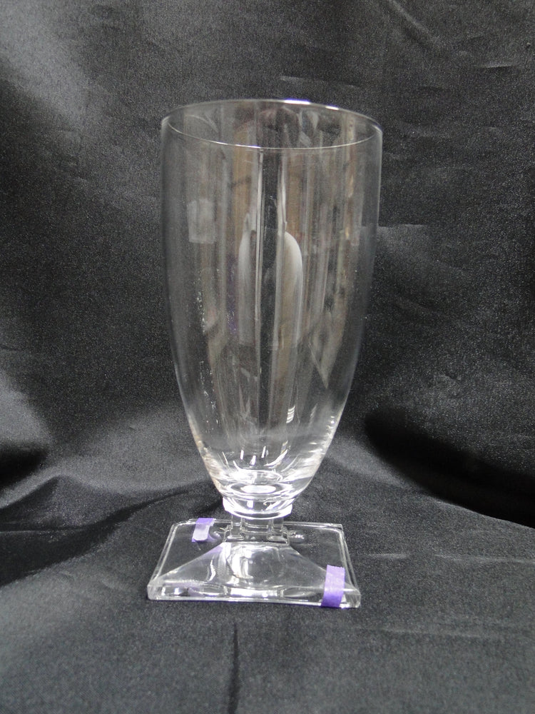Heisey New Era, Square Base: Iced Tea (s), 6 1/8" Tall, As Is
