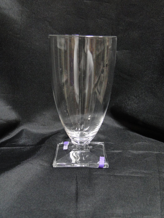Heisey New Era, Square Base: Iced Tea (s), 6 1/8" Tall, As Is
