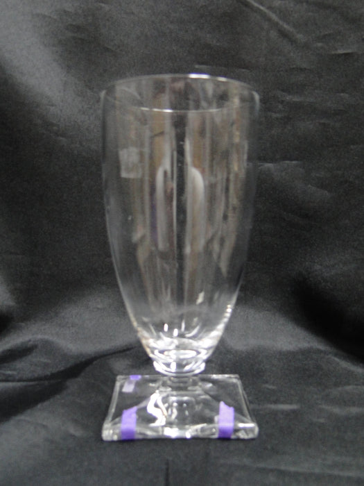 Heisey New Era, Square Base: Iced Tea (s), 6 1/8" Tall, As Is