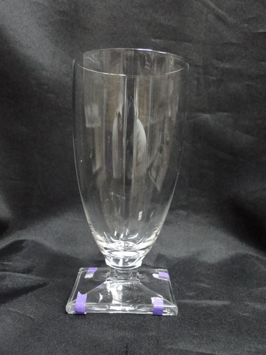 Heisey New Era, Square Base: Iced Tea (s), 6 1/8" Tall, As Is