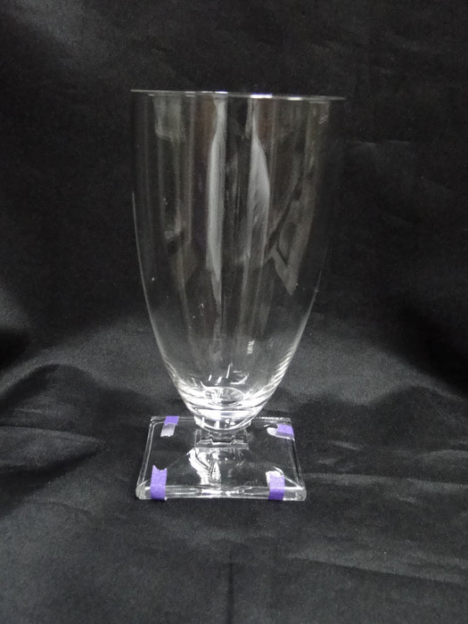 Heisey New Era, Square Base: Iced Tea (s), 6 1/8" Tall, As Is