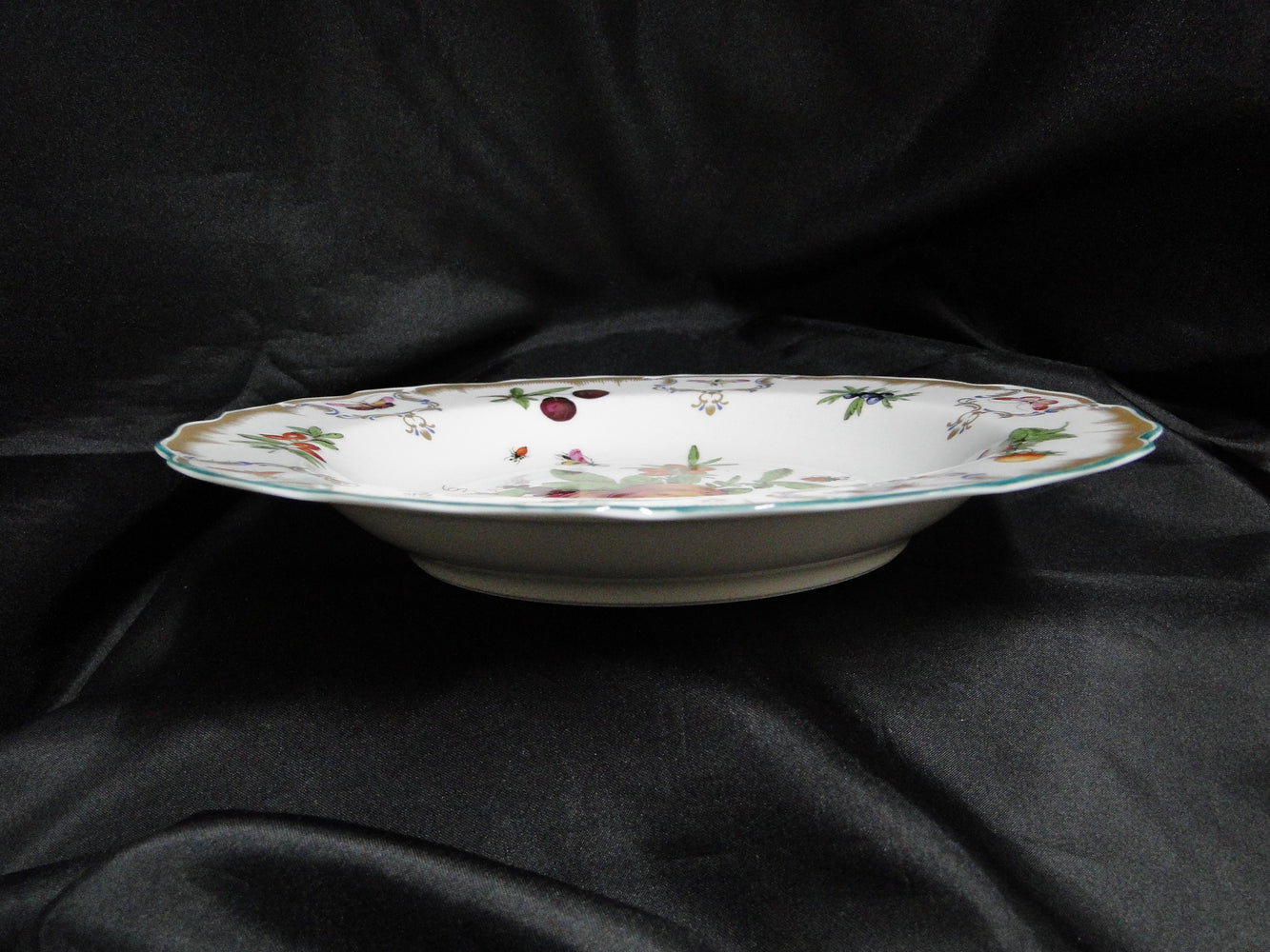 Mottahedeh Duke of Gloucester, Fruit: Rim Soup Bowl (s), 10 1/4", Motif D