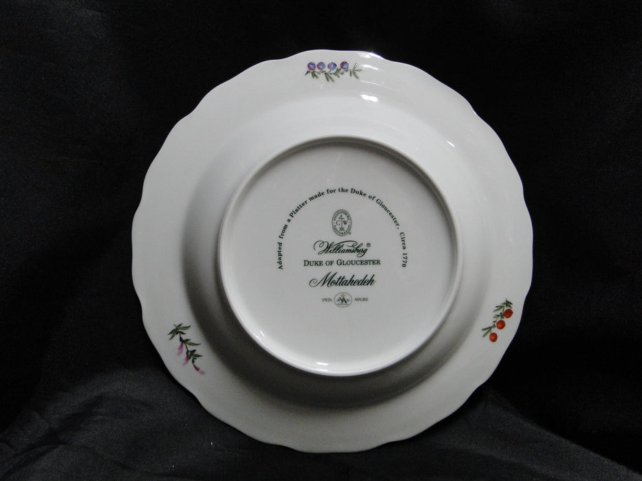 Mottahedeh Duke of Gloucester, Fruit: Rim Soup Bowl (s), 10 1/4", Motif D