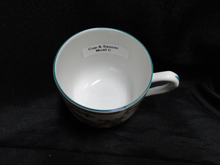 Mottahedeh Duke of Gloucester, Fruit: Flat Cup & Saucer Set, 2 3/4", Motif C