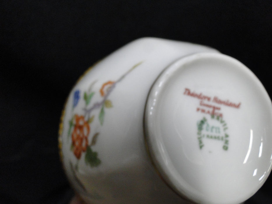 Haviland Eden, Birds & Flowers, Mustard Band: Cup & Saucer Set (s), 2", Reduced