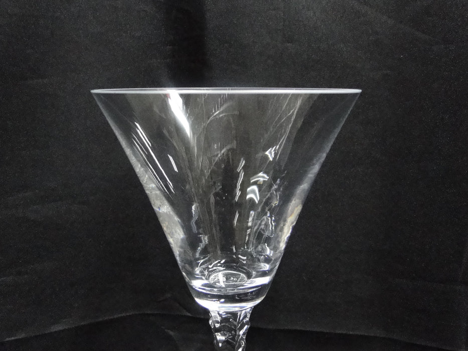 Towle Cornet, Clear w/ Cut Stem: Water or Wine Goblet (s), 8 5/8" Tall
