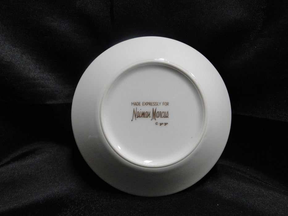 Fitz & Floyd Shell for Neiman Marcus, White: 4 5/8" Demi Saucer Only