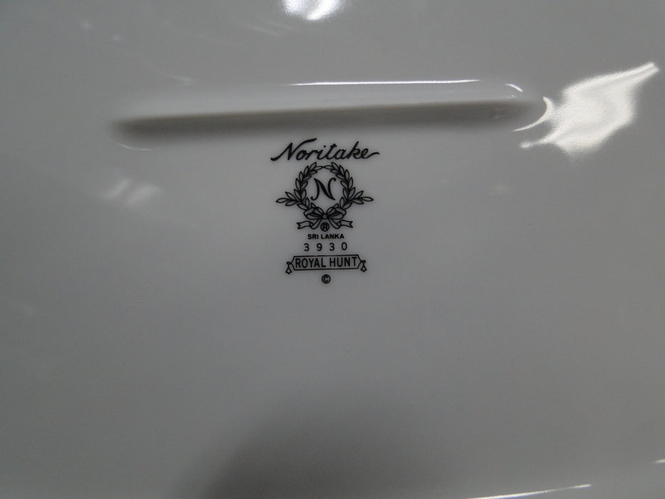 Noritake Royal Hunt, 3930, Plaid, Fruit, Animals: Oval Serving Platter, 15 7/8"