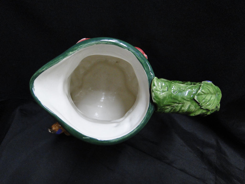 Noritake Royal Hunt, 3930, Plaid Bow: Fox Figurine Serving Pitcher, 7", As Is