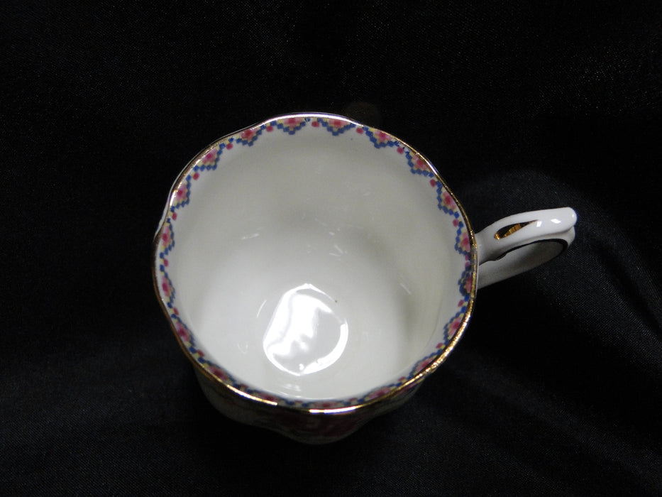 Royal Albert Petit Point, Floral Embroidery: Demi Cup & Saucer Set, Stains