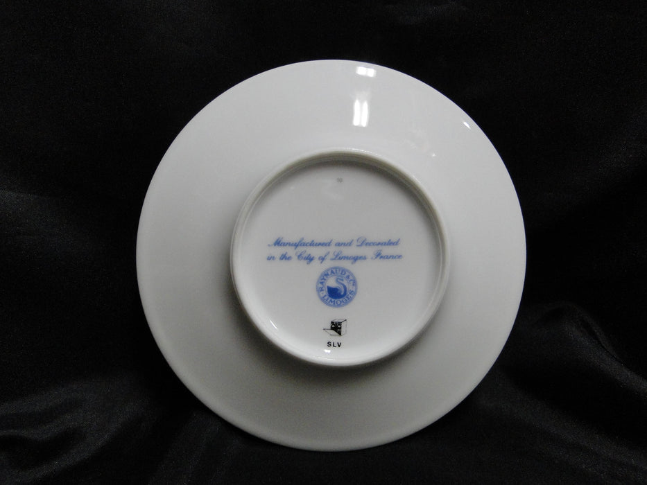 Raynaud Ceralene Festivites, Green Garland: 6 1/8" Saucer Only, No Cup