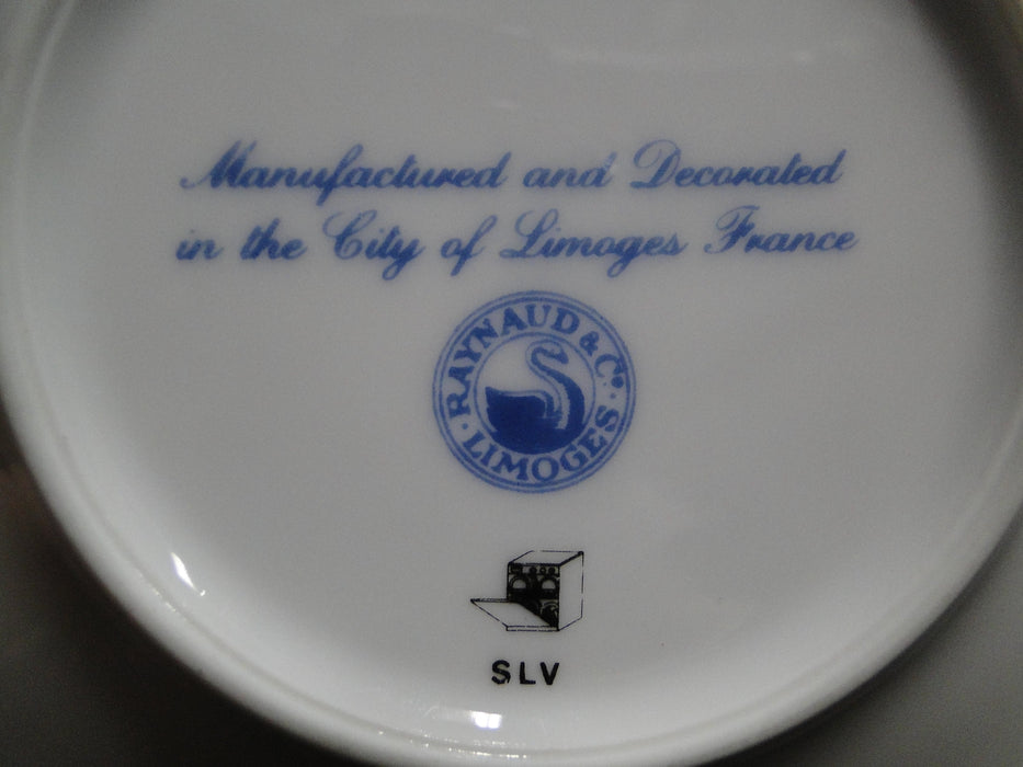 Raynaud Ceralene Festivites, Green Garland: 6 1/8" Saucer Only, No Cup