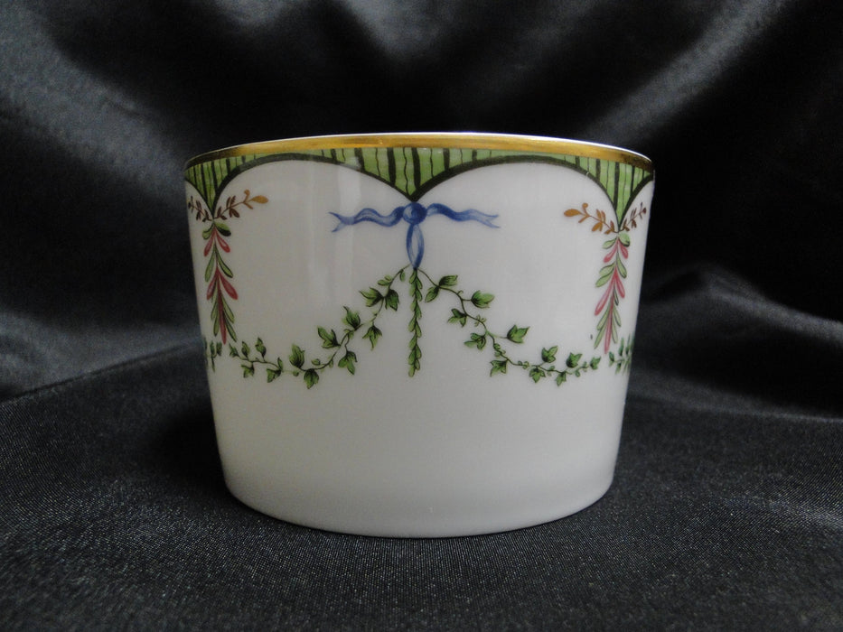 Raynaud Ceralene Festivites, Green Garland: 2 1/4" Cup Only, No Saucer, As Is