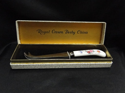 Royal Crown Derby Posies, Multicolored Florals: Cheese Knife, 7 1/8", Box