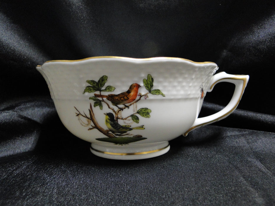 Herend Rothschild Bird: Cup & Saucer Set, 734 & 734, RO, Motif B