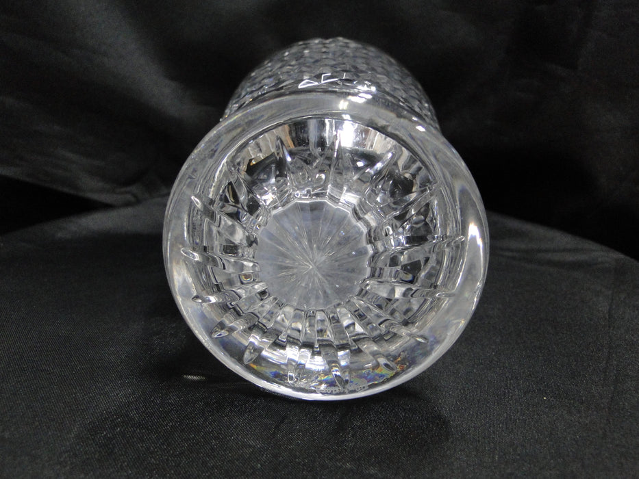 Waterford Crystal Templemore, Cut Cross Hatch: Decanter & Stopper, 12 1/2" Tall
