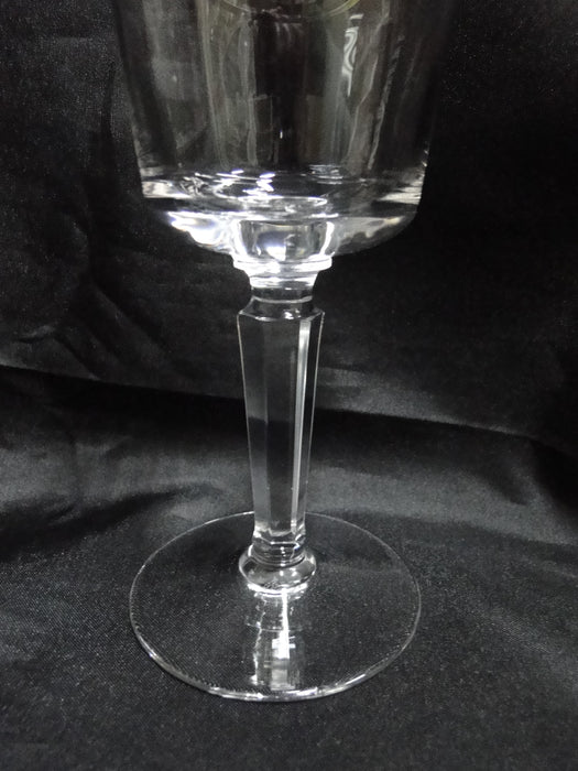 Lenox Eternal Crystal, Barclay Shape: Wine Goblet (s), 6 1/2" Tall
