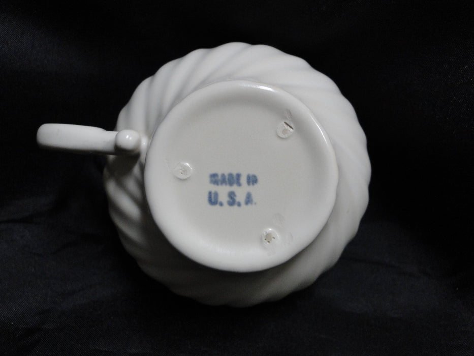 Franciscan Coronado, Cream, Swirl, Matte: Cup & Saucer Set, 2 1/4", As Is